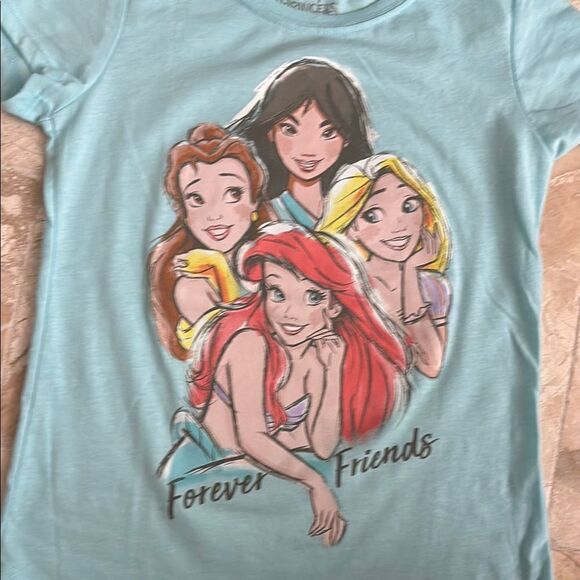 Disney Princess Aqua T-Shirt for Kids, size L - Picture 3 of 3